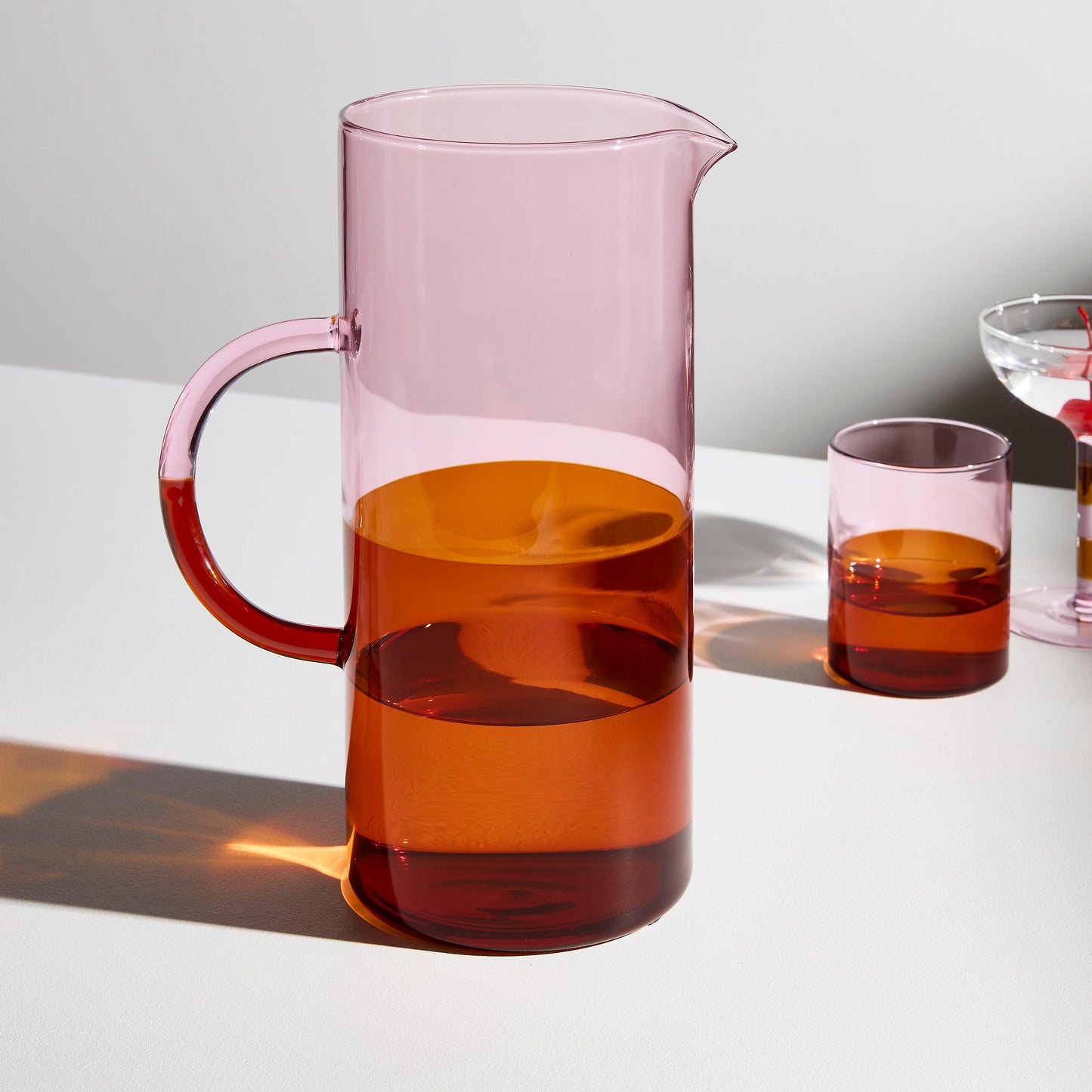 TWO TONE PITCHER