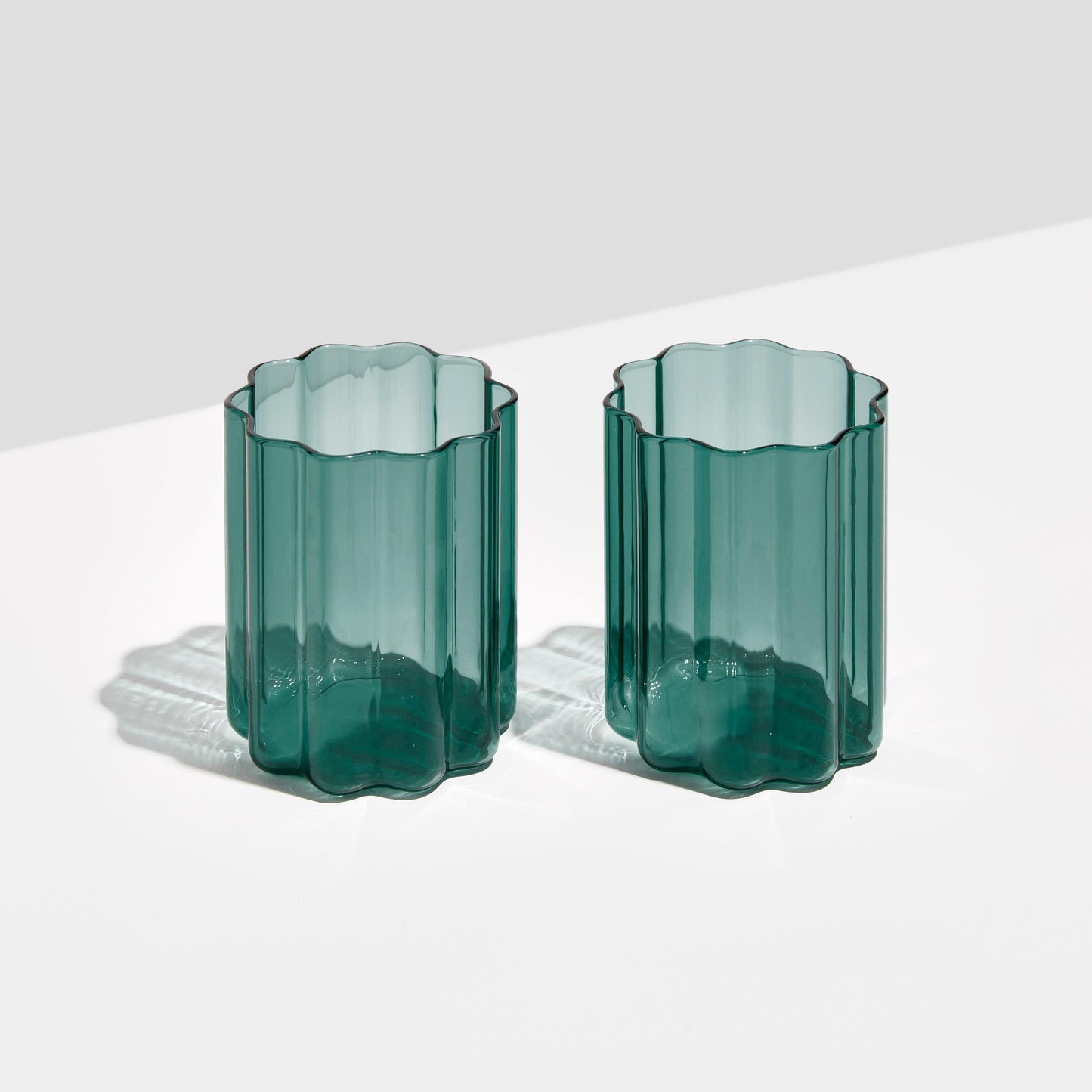 WAVE GLASS SET OF 2