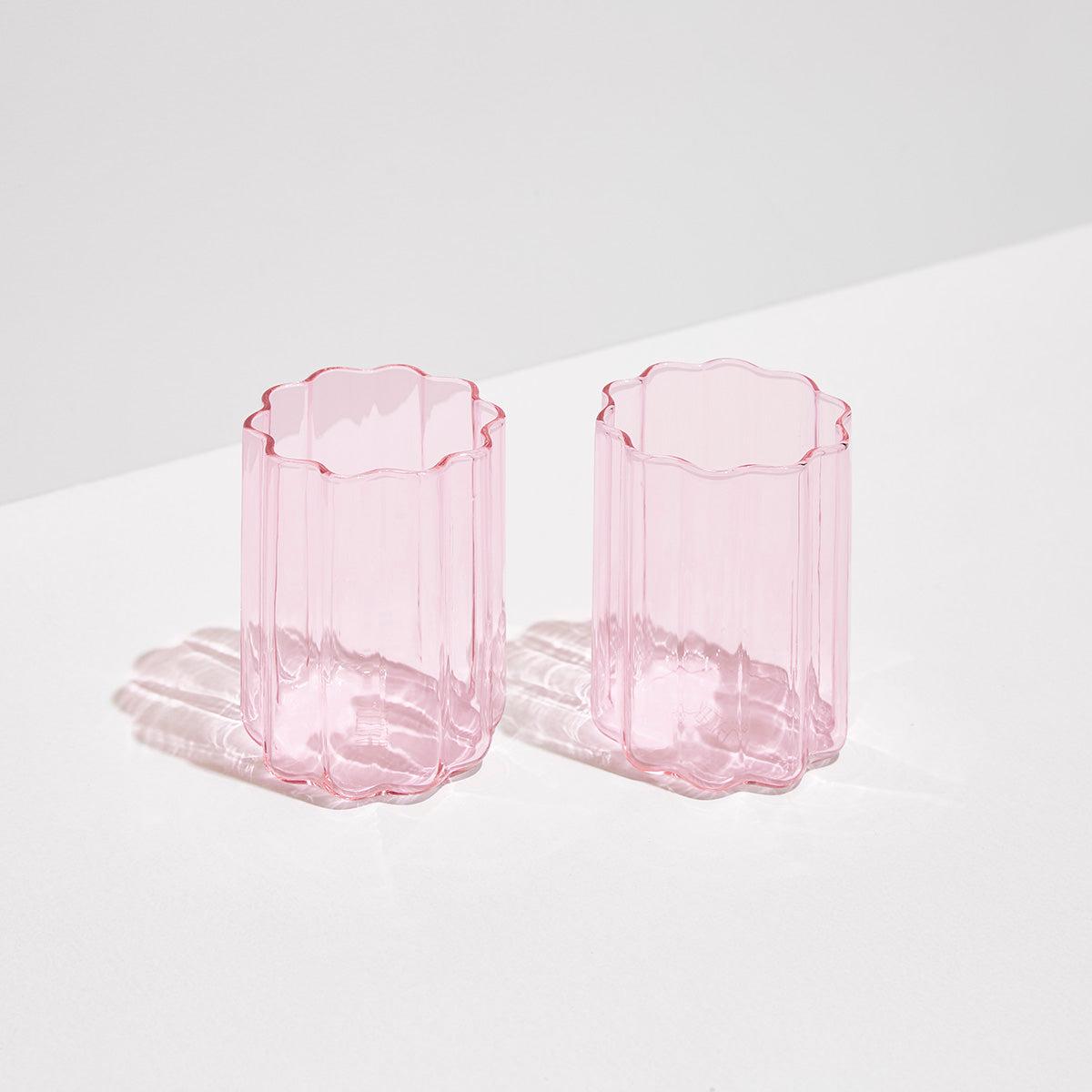 WAVE GLASS SET OF 2