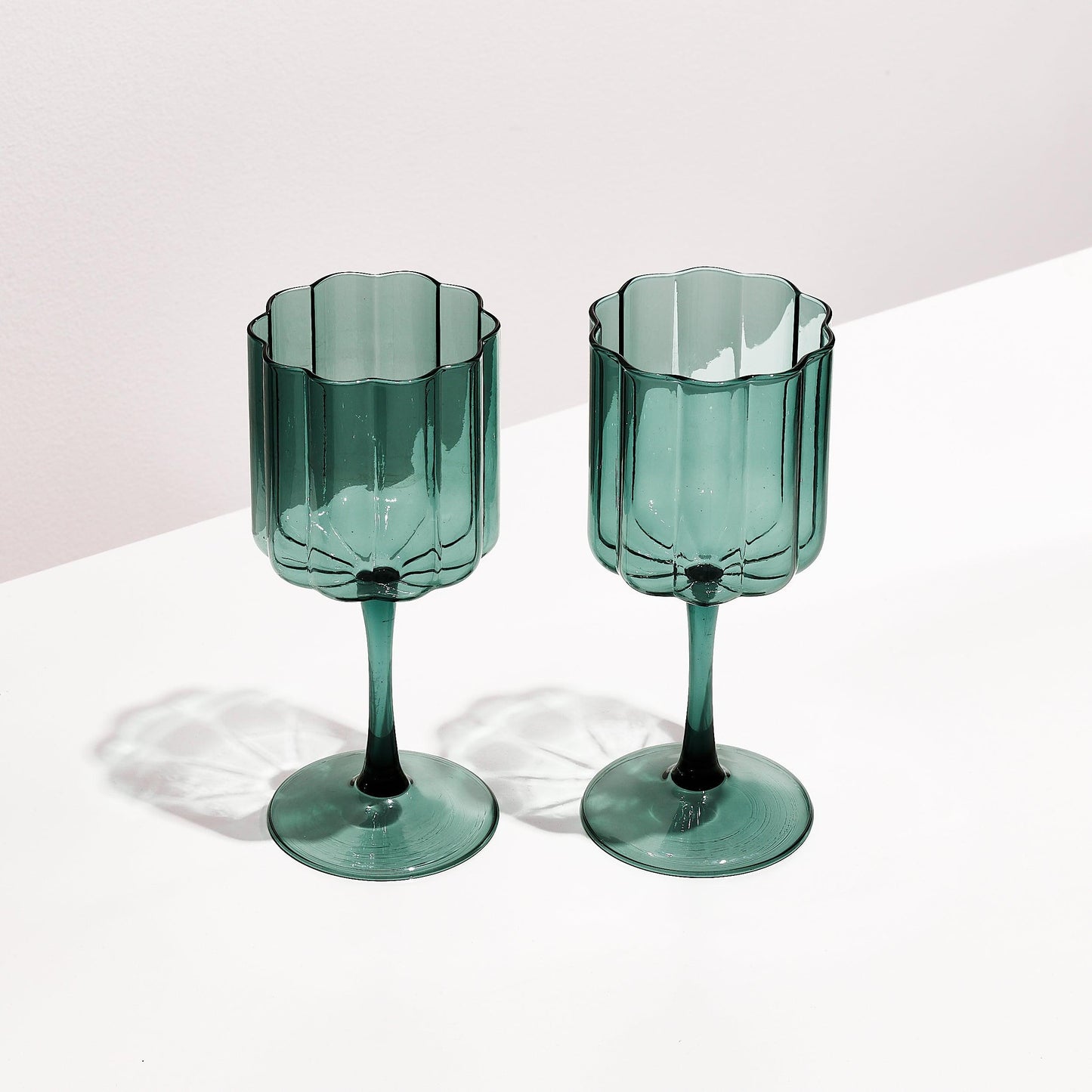 WAVE WINE GLASS SET OF 2